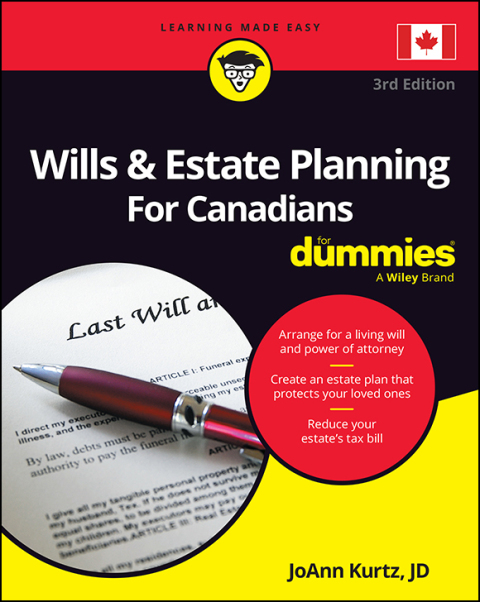 Cover image for book Wills & Estate Planning For Canadians For Dummies