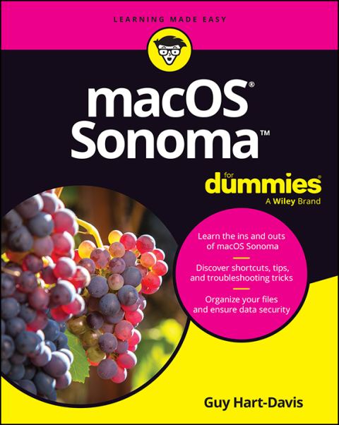 Cover image for book macOS Sonoma For Dummies
