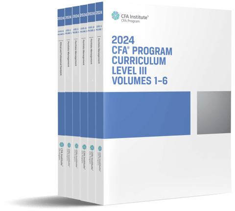 Cover image for book 2024 CFA Program Curriculum Level III Box Set