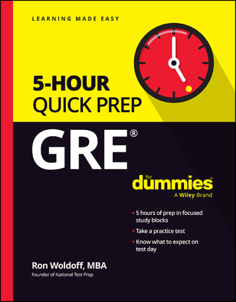 Cover image for book GRE 5-Hour Quick Prep For Dummies