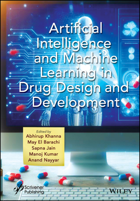 Cover image for book Artificial Intelligence and Machine Learning in Drug Design and Development