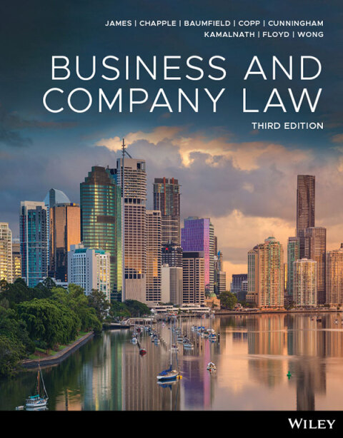 Cover image for book Business and company law