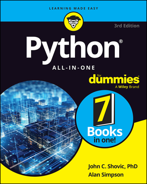Python All-in-One For Dummies 