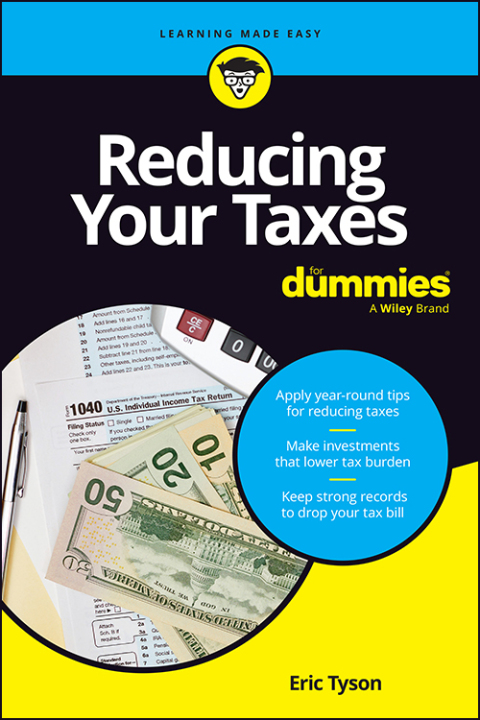 Cover image for book Reducing Your Taxes For Dummies