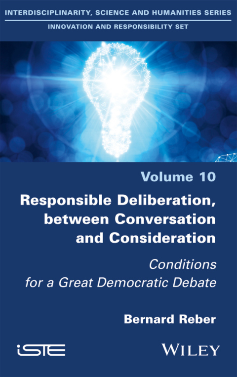 Cover image for book Responsible Deliberation, between Conversation and Consideration