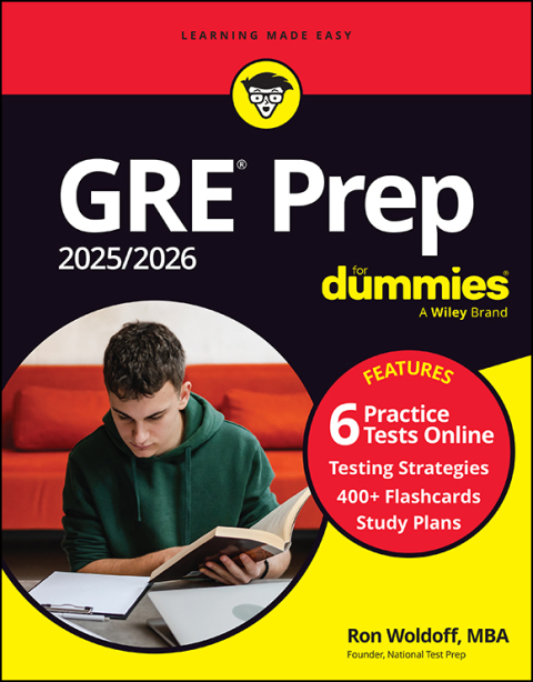 Cover image for book GRE Prep 2025/2026 For Dummies