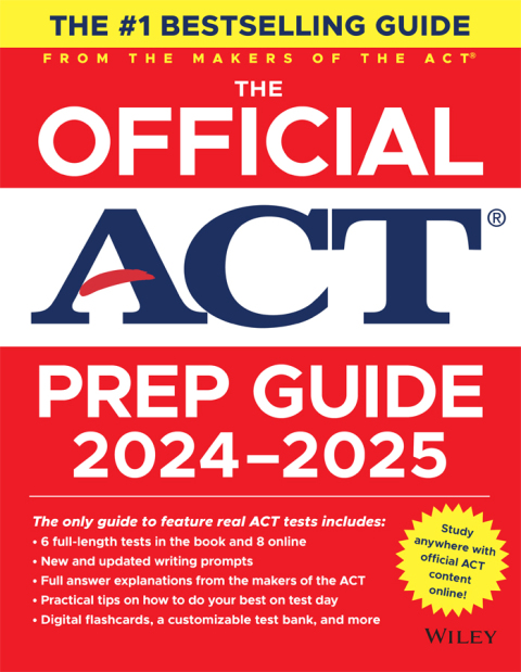 Cover image for book The Official ACT Prep Guide 2024-2025