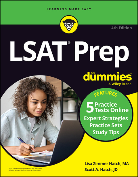 Cover image for book LSAT Prep For Dummies (+5 Practice Tests Online)