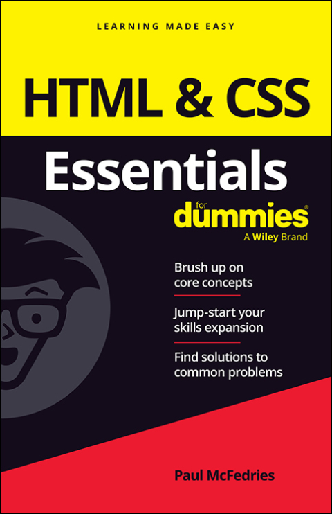 Cover image for book HTML & CSS Essentials For Dummies