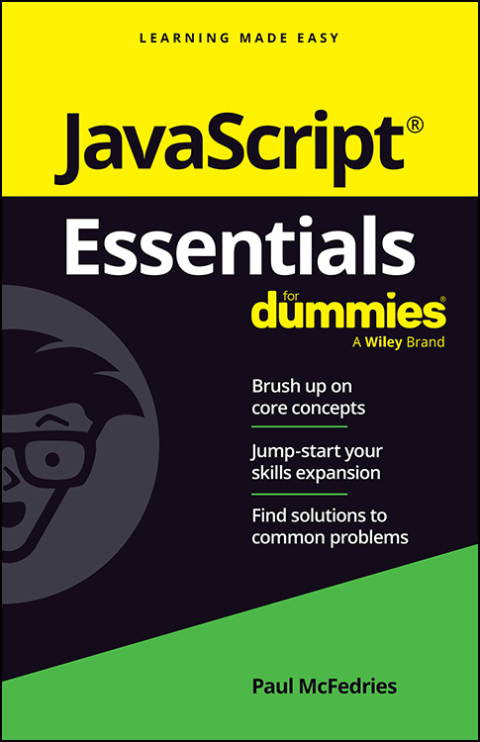 Cover image for book JavaScript Essentials For Dummies