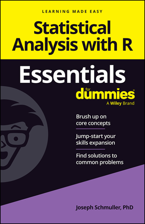Cover image for book Statistical Analysis with R Essentials For Dummies