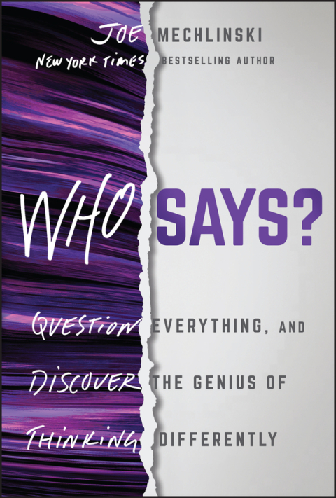 Cover image for book Who Says?