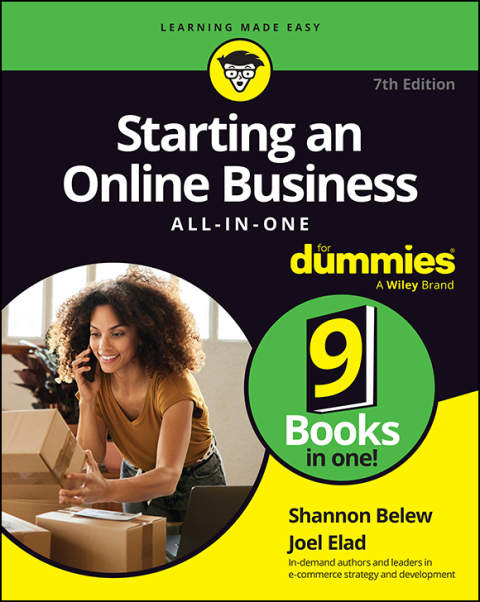Cover image for book Starting an Online Business All-in-One For Dummies