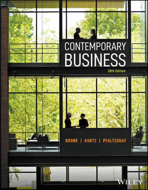 Cover image for book Contemporary Business