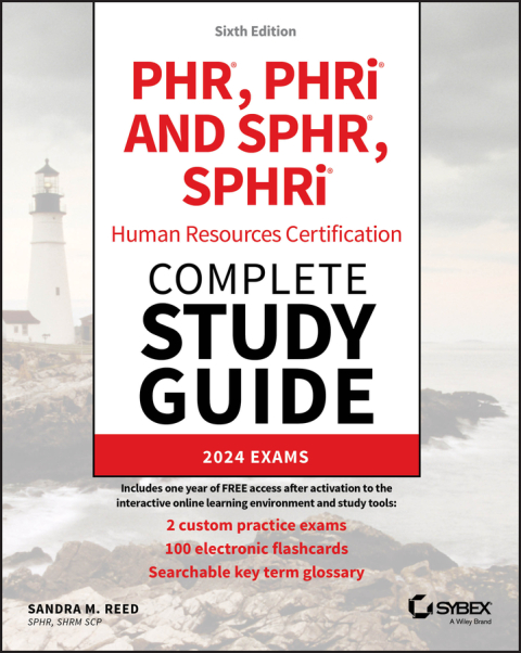 Cover image for book PHR, PHRi and SPHR, SPHRi Human Resources Certification Complete Study Guide