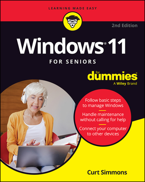 Cover image for book Windows 11 For Seniors For Dummies