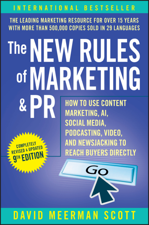 Cover image for book The New Rules of Marketing & PR
