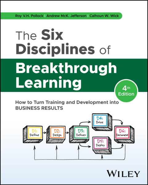 Cover image for book The Six Disciplines of Breakthrough Learning