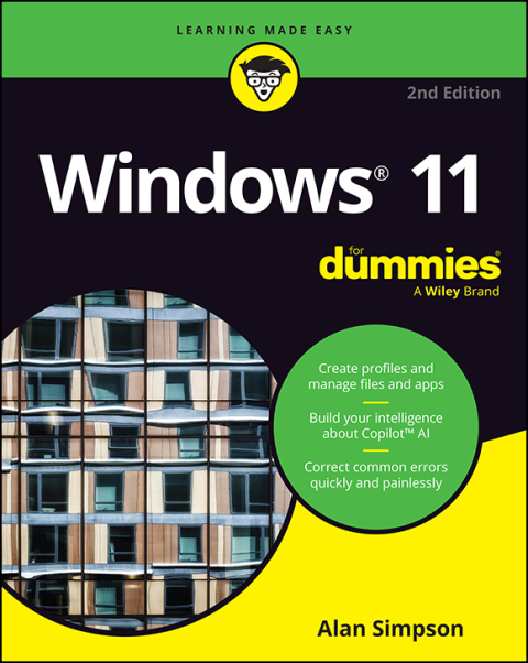 Cover image for book Windows 11 For Dummies, 2nd Edition