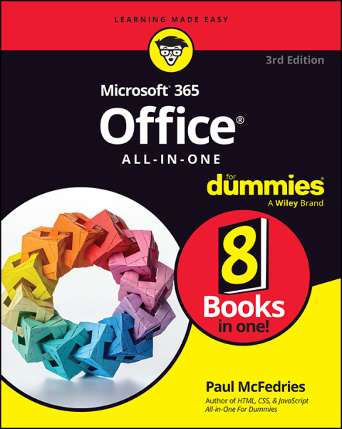 Cover image for book Microsoft 365 Office All-in-One For Dummies
