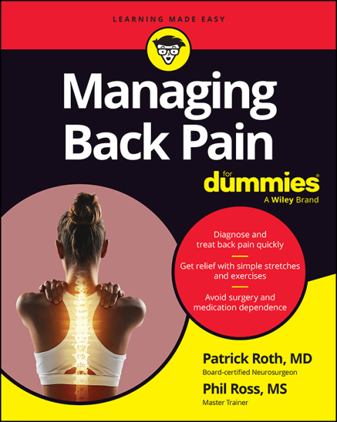 Cover image for book Managing Back Pain For Dummies