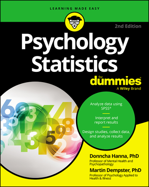 Cover image for book Psychology Statistics For Dummies