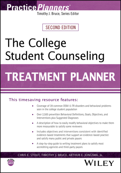 Cover image for book The College Student Counseling Treatment Planner