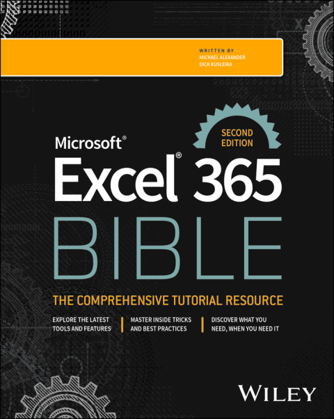Cover image for book Microsoft Excel 365 Bible