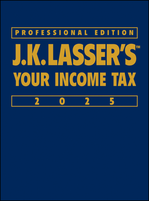 Cover image for book J.K. Lasser's Your Income Tax 2025, Professional Edition