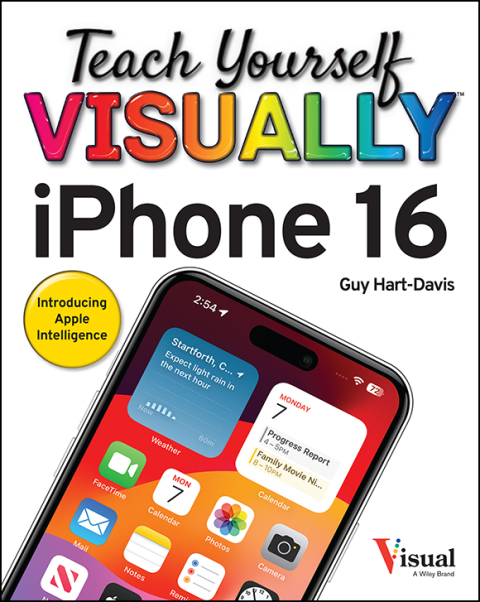Cover image for book Teach Yourself VISUALLY iPhone 16