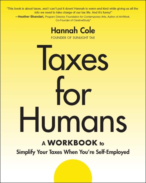 Cover image for book Taxes for Humans Workbook
