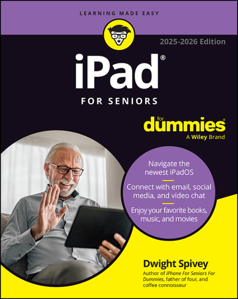 Cover image for book iPad For Seniors For Dummies, 2025 - 2026 Edition