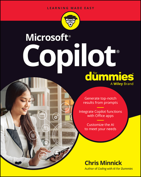 Cover image for book Microsoft Copilot For Dummies
