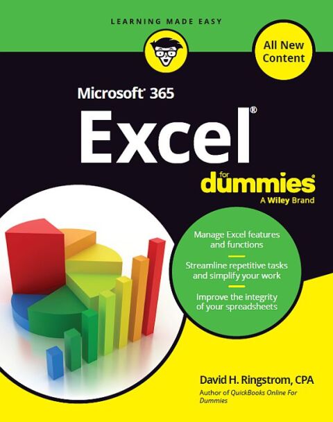 Cover image for book Microsoft 365 Excel For Dummies