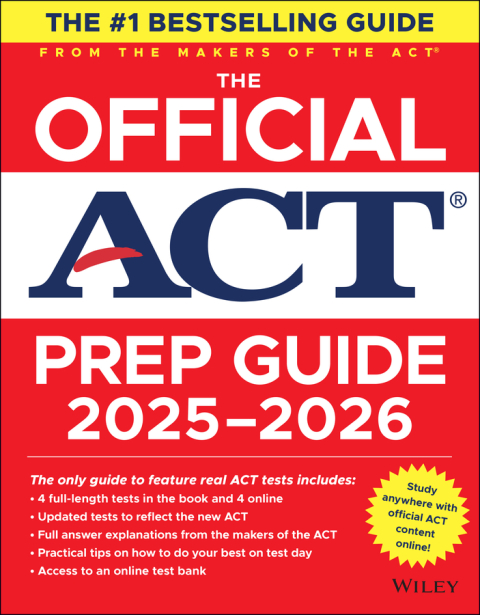 Cover image for book The Official ACT Prep Guide 2025 - 2026