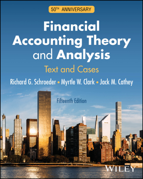 Cover image for book Financial Accounting Theory and Analysis: Text and Cases