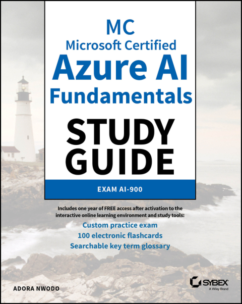 Cover image for book MC Microsoft Certified Azure AI Fundamentals Study Guide