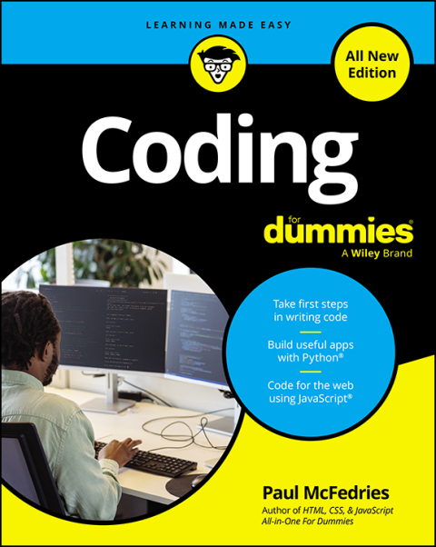 Cover image for book Coding For Dummies, All New Edition