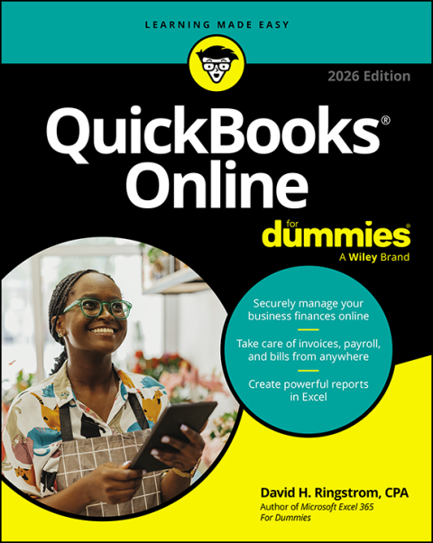 Cover image for book QuickBooks Online For Dummies, 2026 Edition