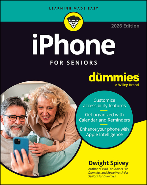 Cover image for book iPhone For Seniors For Dummies, 2026 Edition