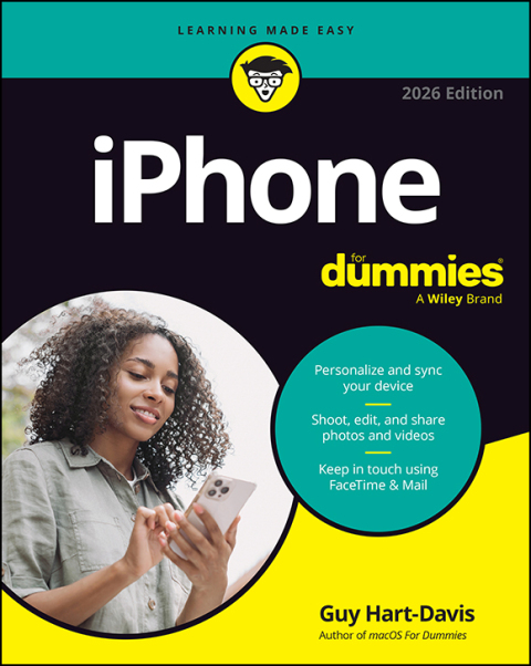 Cover image for book iPhone For Dummies, 2026 Edition