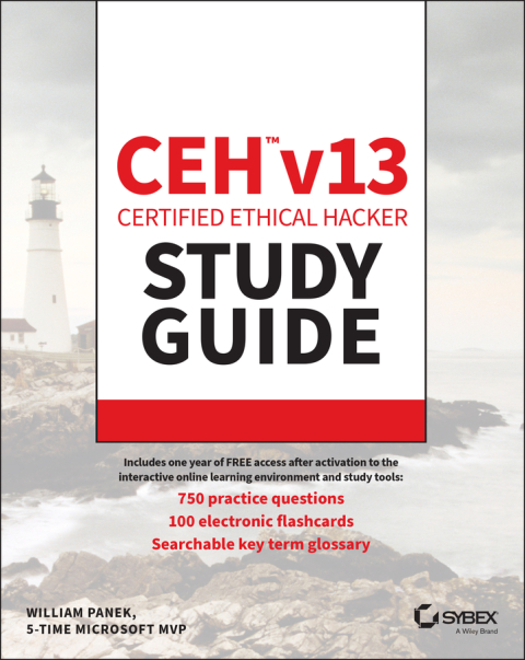 Cover image for book CEH Certified Ethical Hacker v13 Study Guide