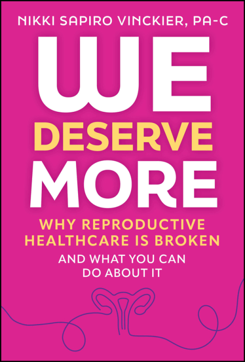 Cover image for book We Deserve More