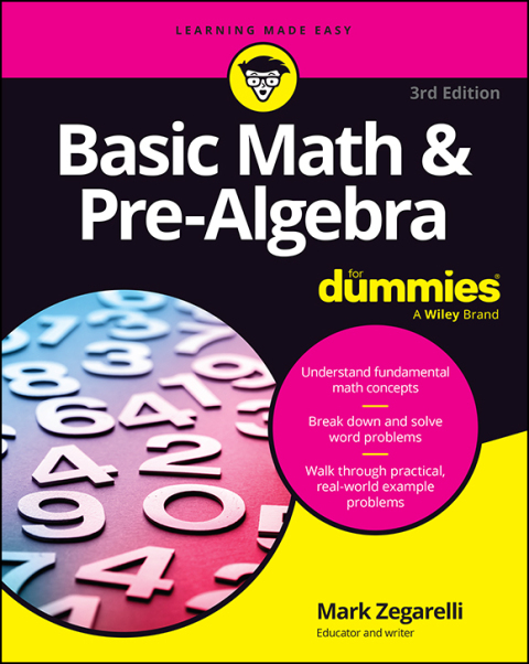 Cover image for book Basic Math & Pre-Algebra For Dummies