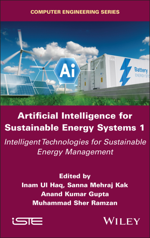 Cover image for book Artificial Intelligence for Sustainable Energy Systems 1