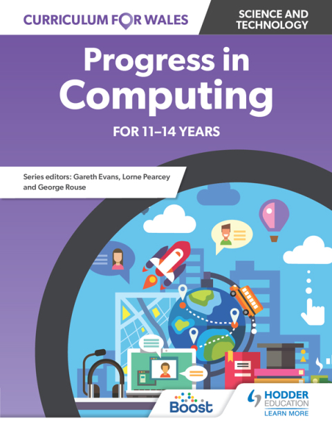 Cover image for book Curriculum for Wales: Progress in Computing for 11-14 years