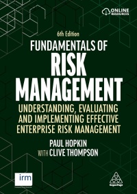 صورة الغلاف: Fundamentals of Risk Management 6th edition 9781398602861