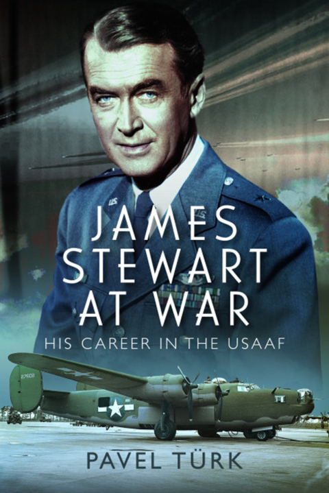 Cover image for book James Stewart at War