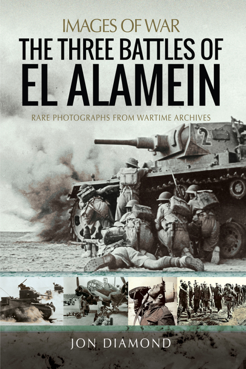 Cover image for book The Three Battles of El Alamein