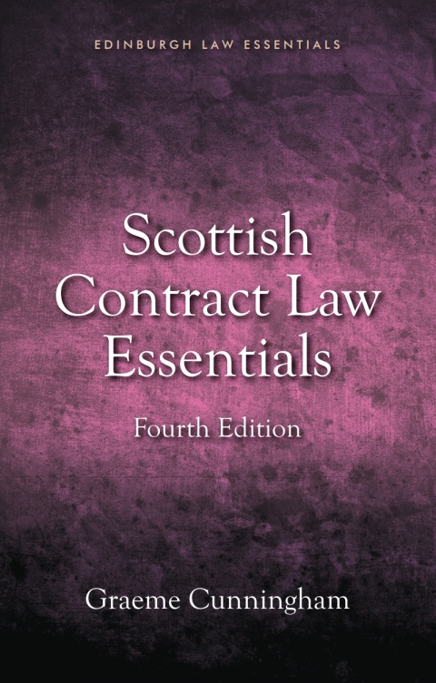 Cover image for book Scottish Contract Law Essentials